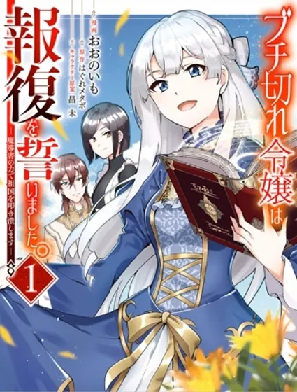 盛怒千金誓必復仇～用魔導書敲打王國～漫画封面