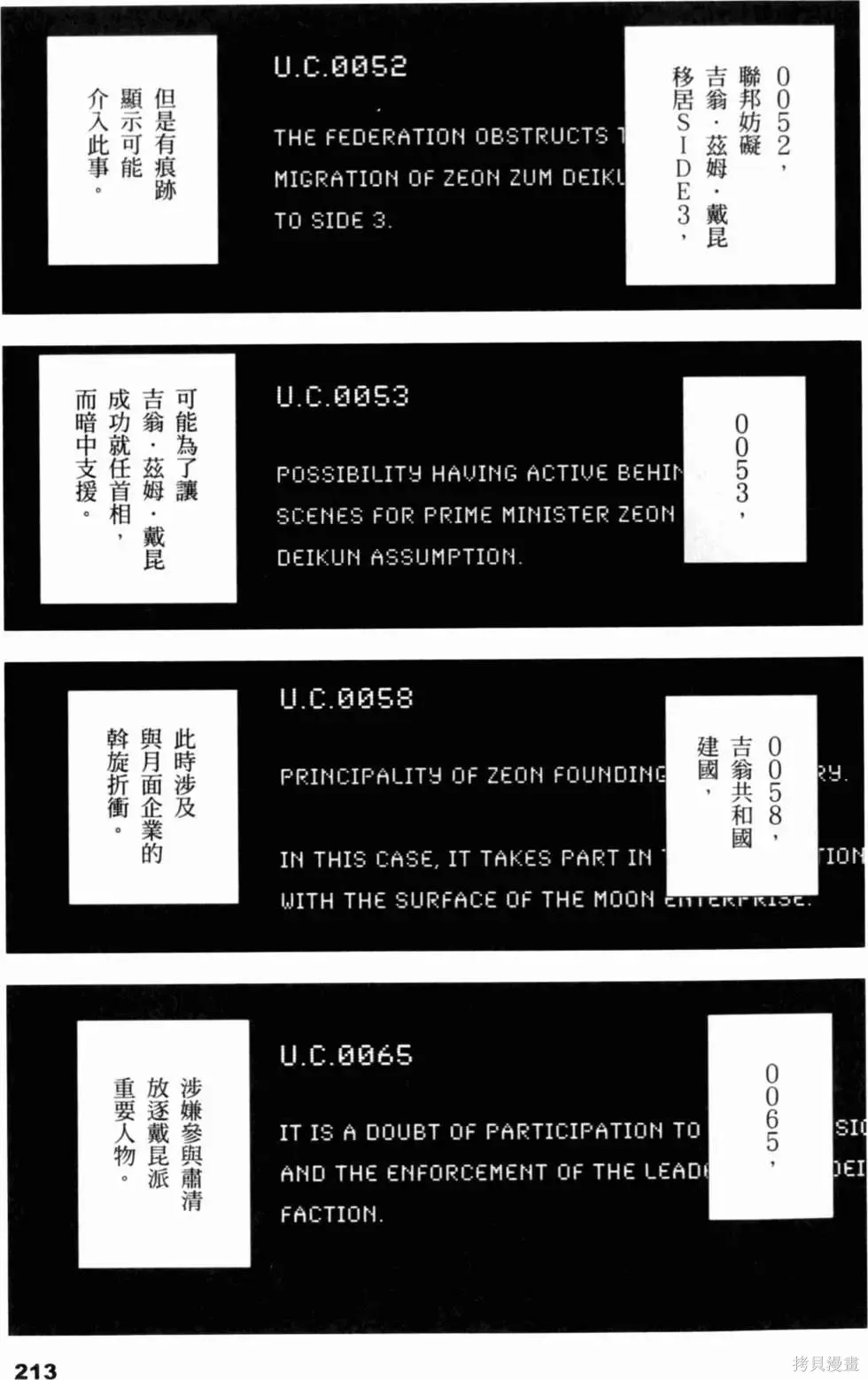 機動戰士高達 基連暗殺計劃,第01卷,第215张