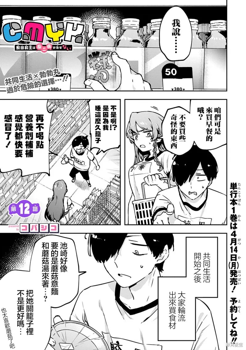 CMYK 鮫田和王的中二病無法根治,第12話,第1张