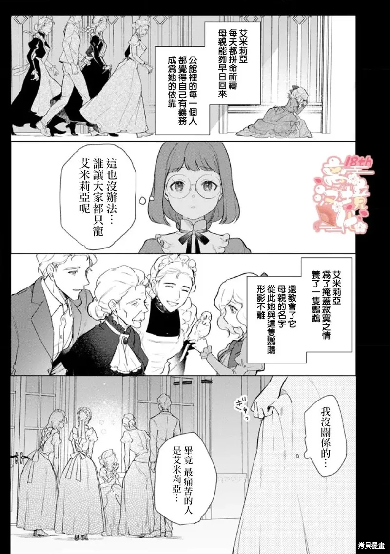软弱千金变笨猫、被最可怕的军人公爵捡到命不久矣,第01話,第11张